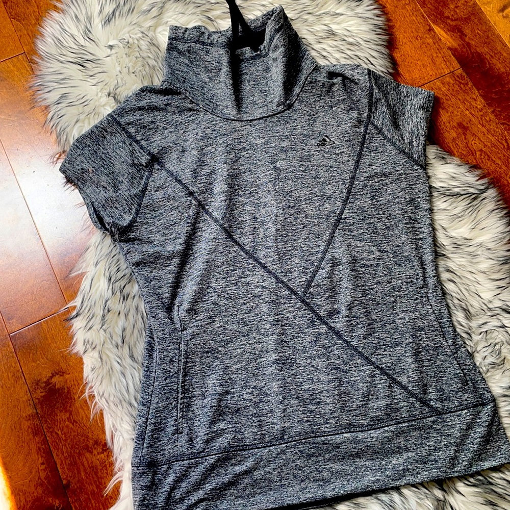 Adidas Women’s Turtle Neck Short Sleeve Shirt